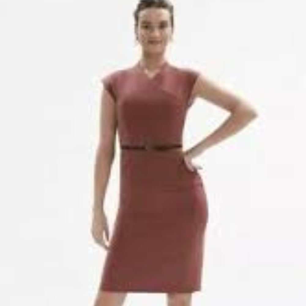 MM LaFleur Belted Elicia Dress Size 0 xs